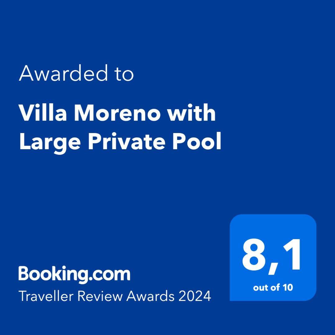 Villa Moreno With Large Private Pool Jávea Exteriér fotografie